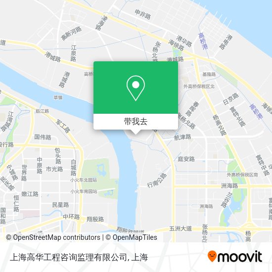 上海高华工程咨询监理有限公司地图