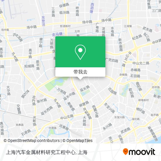 上海汽车金属材料研究工程中心地图