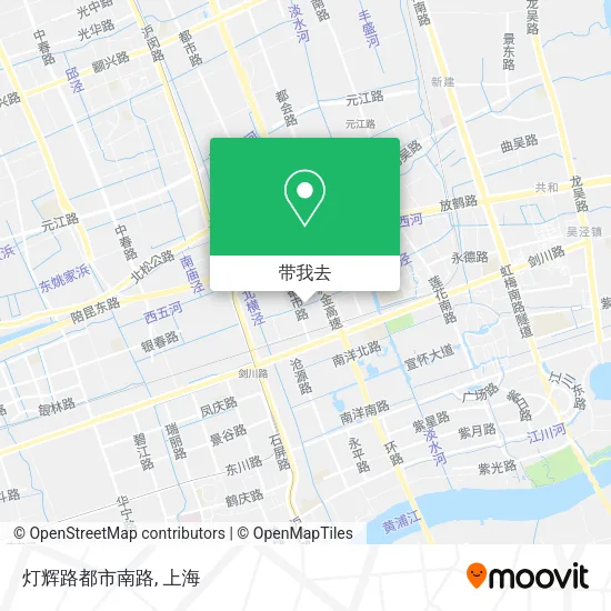 灯辉路都市南路地图