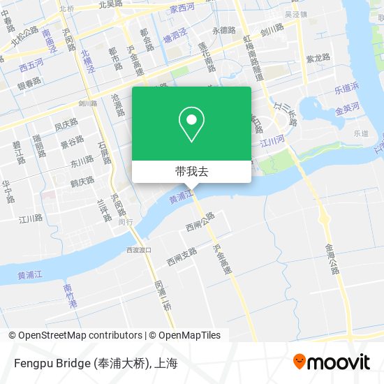 Fengpu Bridge (奉浦大桥)地图