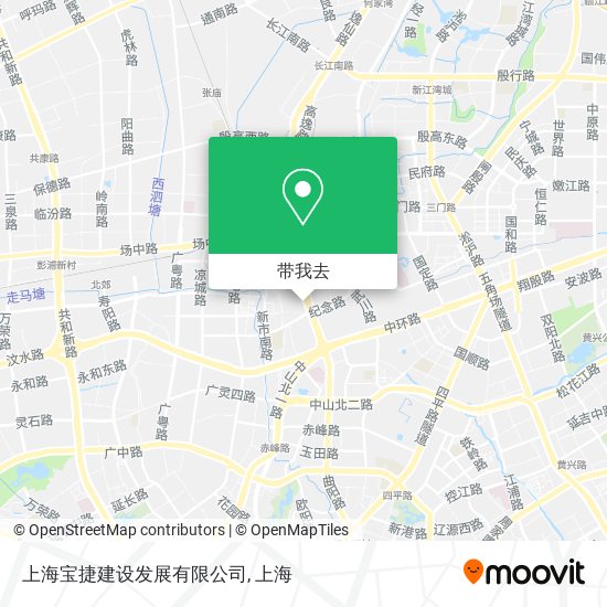 上海宝捷建设发展有限公司地图
