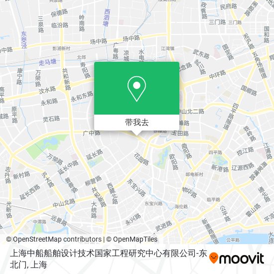 上海中船船舶设计技术国家工程研究中心有限公司-东北门地图