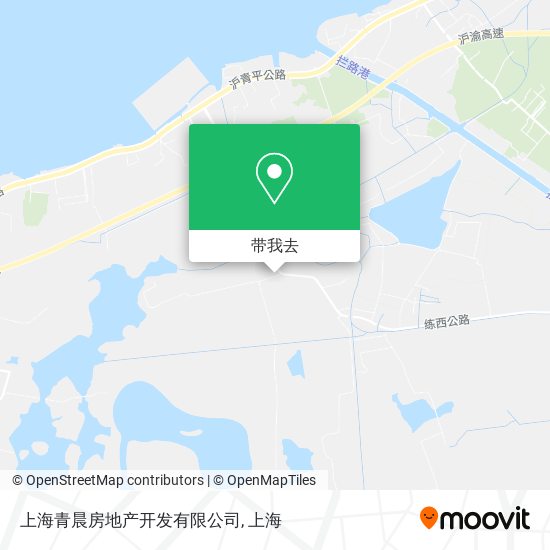 上海青晨房地产开发有限公司地图