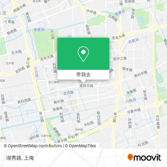 湖秀路地图