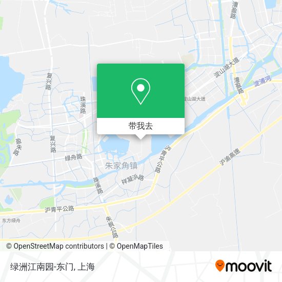 绿洲江南园-东门地图