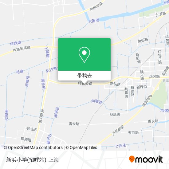新浜小学(招呼站)地图