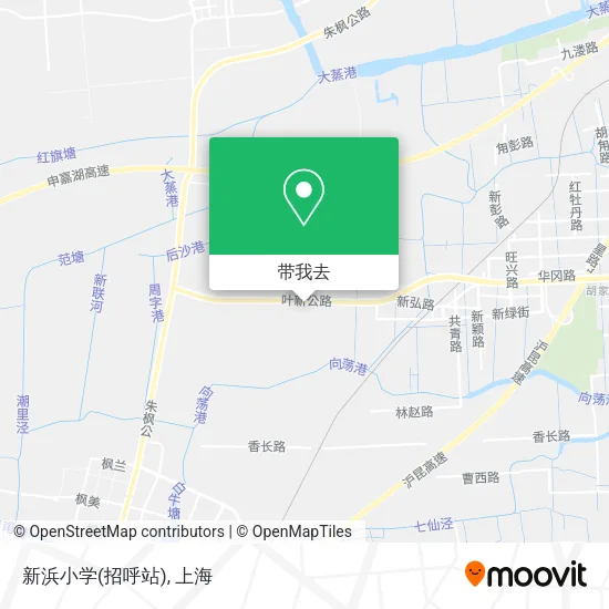 新浜小学(招呼站)地图
