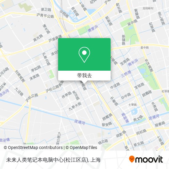 未来人类笔记本电脑中心(松江区店)地图