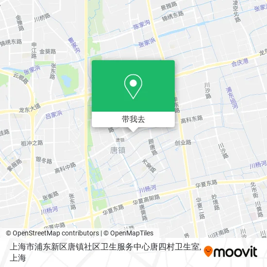 上海市浦东新区唐镇社区卫生服务中心唐四村卫生室地图