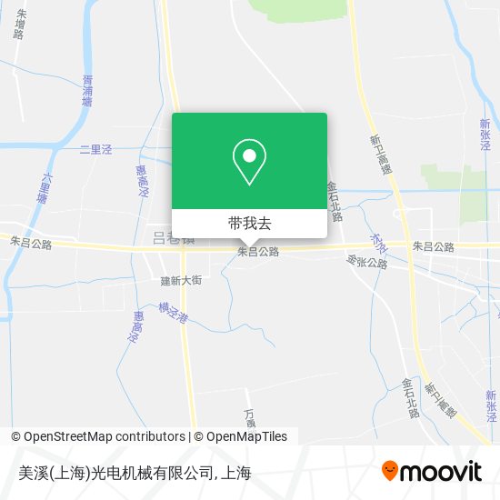 美溪(上海)光电机械有限公司地图