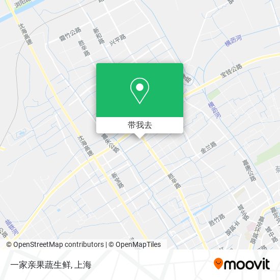 一家亲果蔬生鲜地图