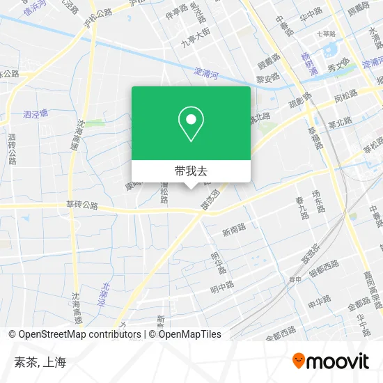 素茶地图