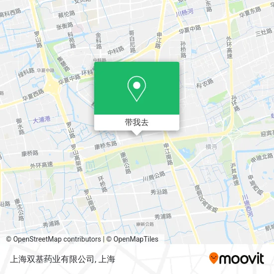 上海双基药业有限公司地图