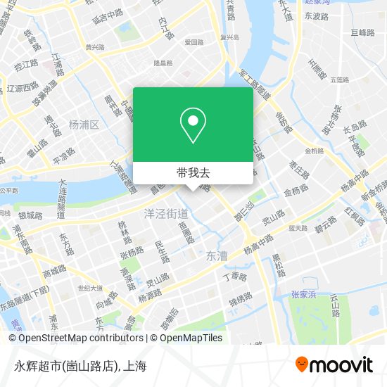 永辉超市(崮山路店)地图