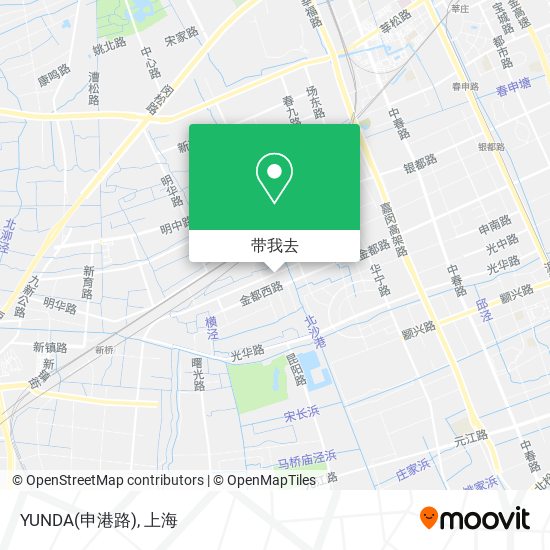 YUNDA(申港路)地图
