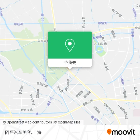 阿严汽车美容地图