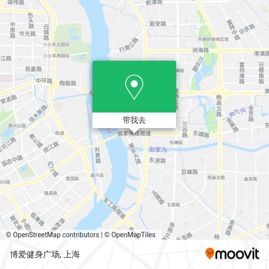 博爱健身广场地图