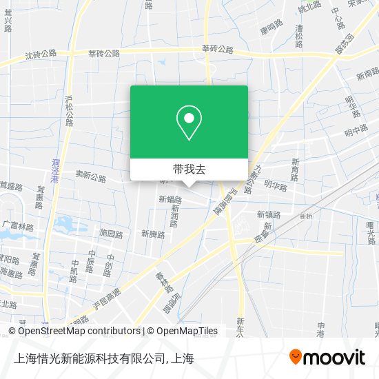 上海惜光新能源科技有限公司地图