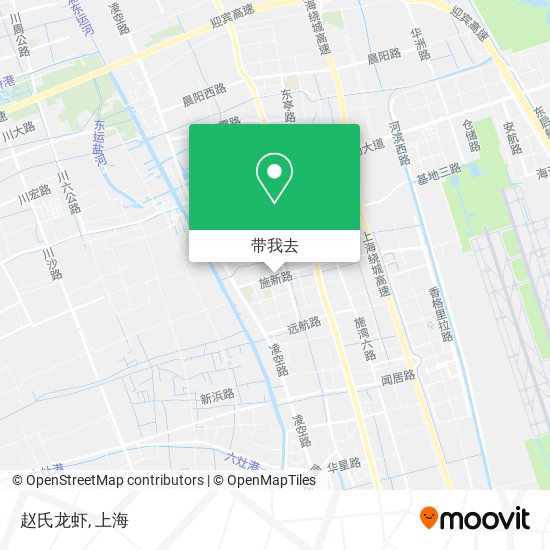 赵氏龙虾地图