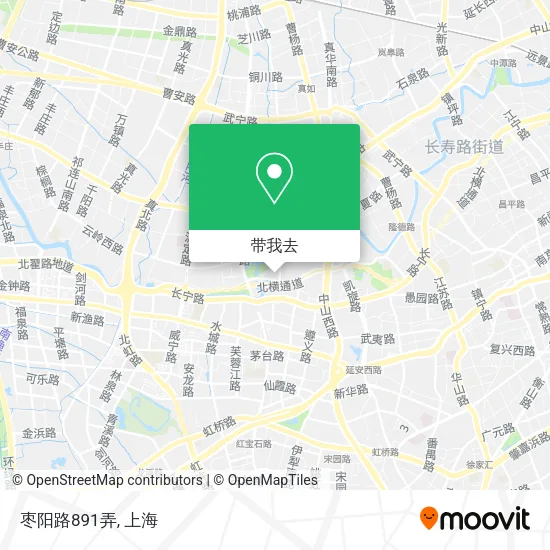 枣阳路891弄地图
