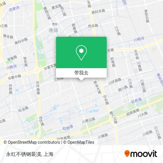 永红不锈钢装潢地图