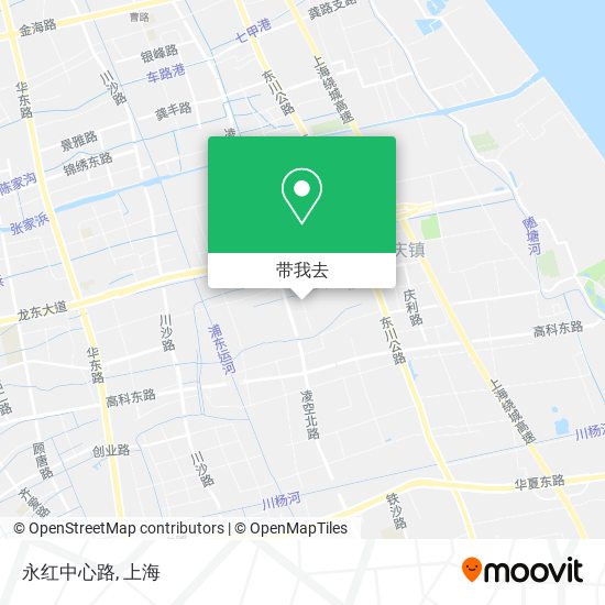 永红中心路地图