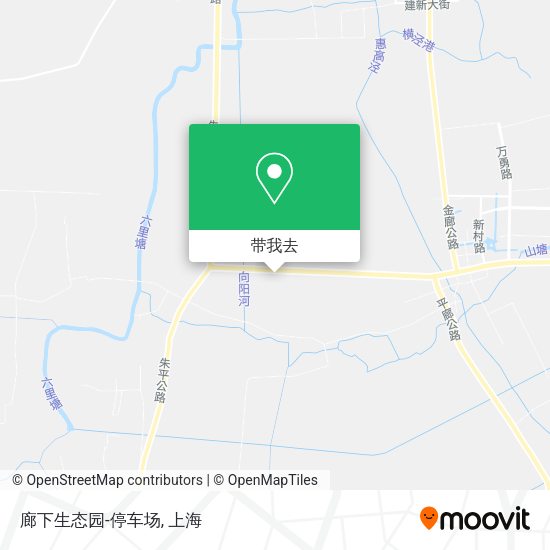 廊下生态园-停车场地图