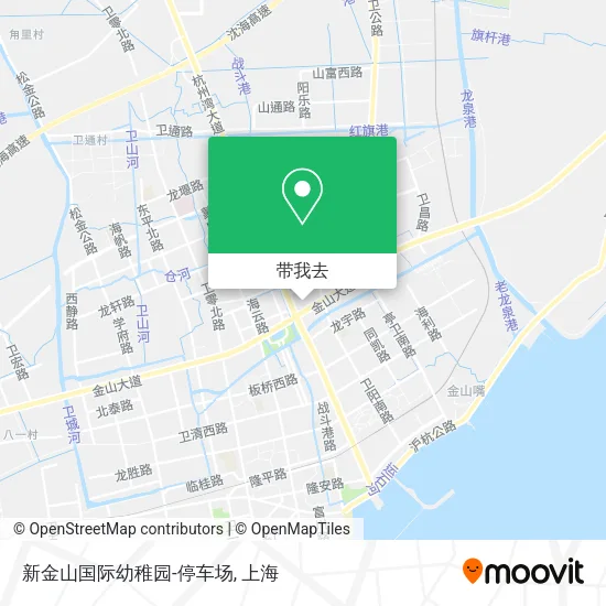 新金山国际幼稚园-停车场地图