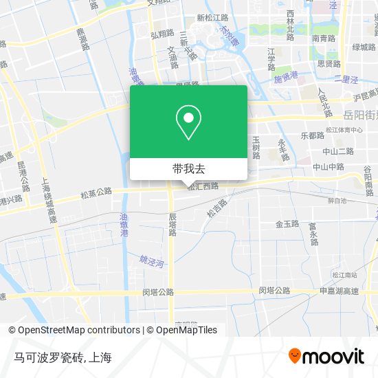 马可波罗瓷砖地图