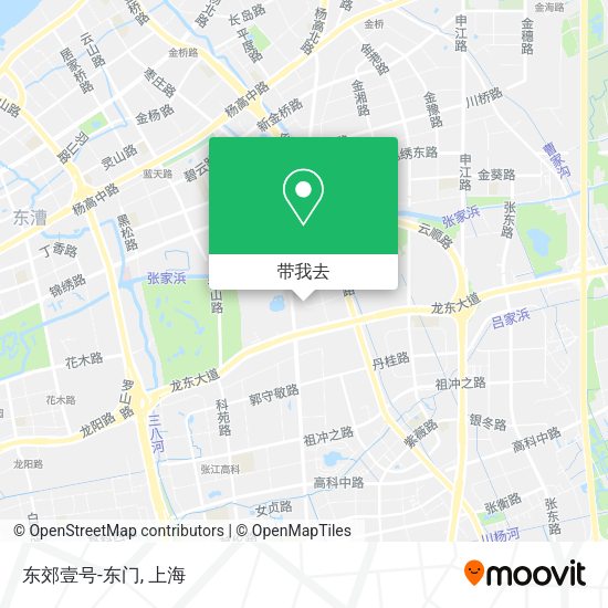 东郊壹号-东门地图