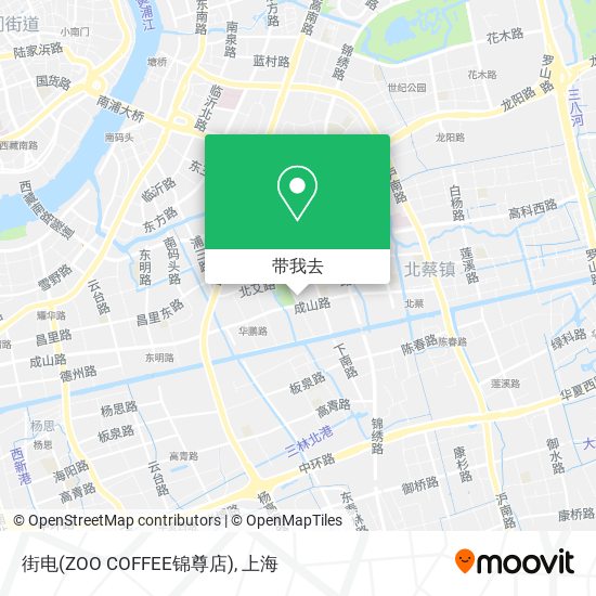 街电(ZOO COFFEE锦尊店)地图