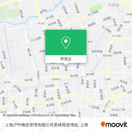 上海沪中物业管理有限公司星林苑管理处地图