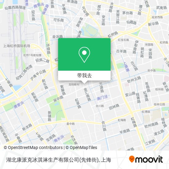 湖北康派克冰淇淋生产有限公司(先锋街)地图