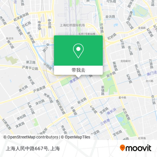 上海人民中路667号地图