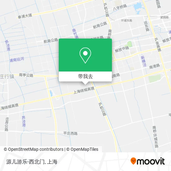 源儿游乐-西北门地图