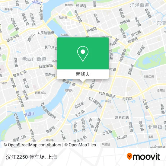 滨江2250-停车场地图