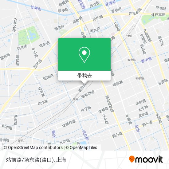 站前路/场东路(路口)地图