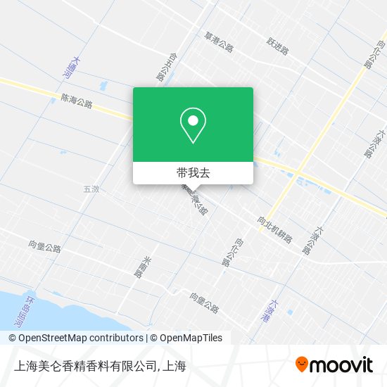 上海美仑香精香料有限公司地图