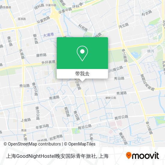 上海GoodNightHostel晚安国际青年旅社地图