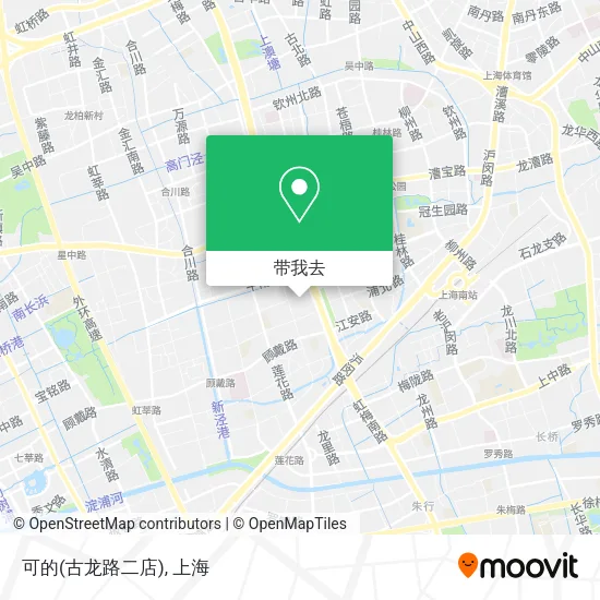 可的(古龙路二店)地图