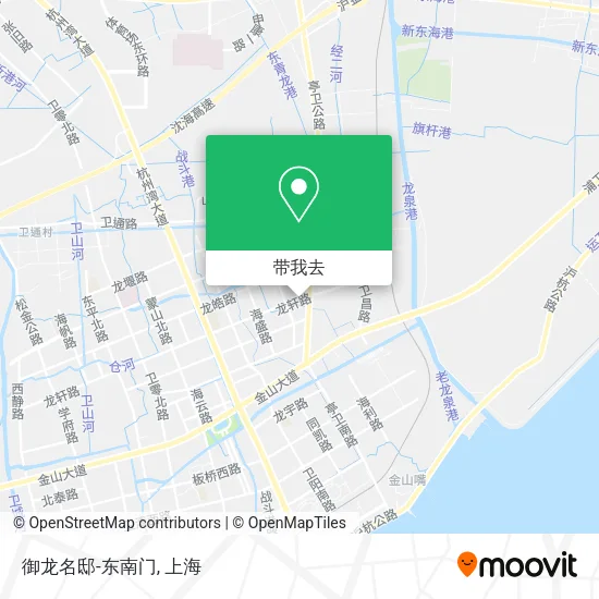 御龙名邸-东南门地图