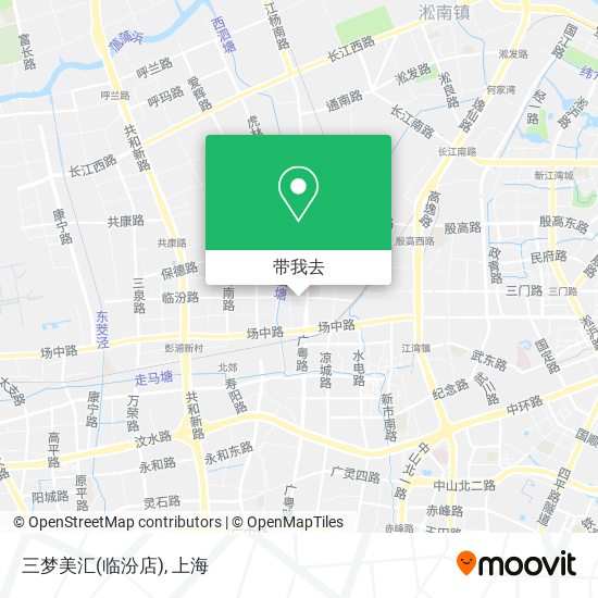 三梦美汇(临汾店)地图