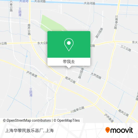 上海华黎民族乐器厂地图