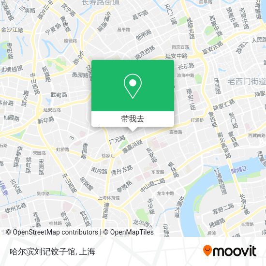 哈尔滨刘记饺子馆地图
