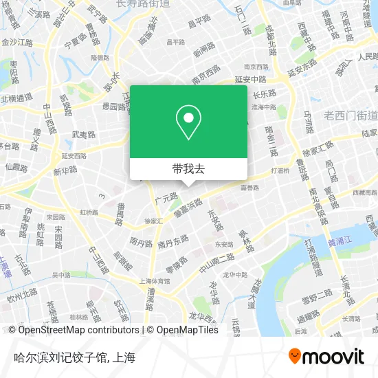 哈尔滨刘记饺子馆地图