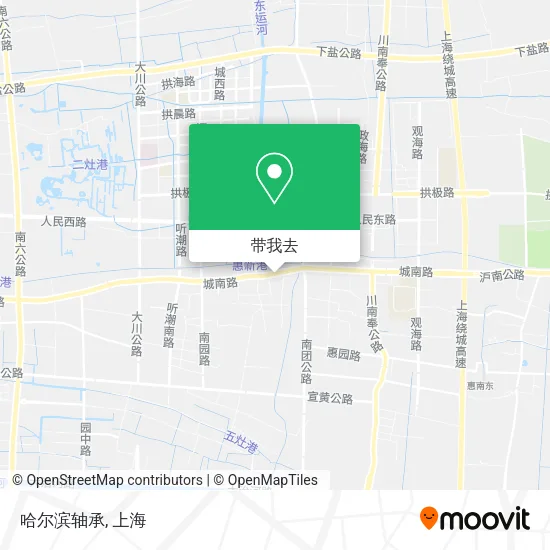 哈尔滨轴承地图
