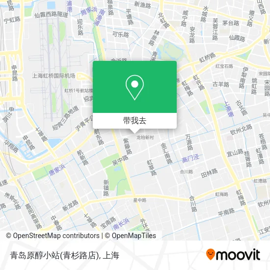 青岛原醇小站(青杉路店)地图