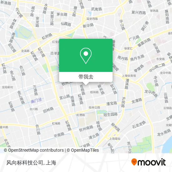 风向标科技公司地图