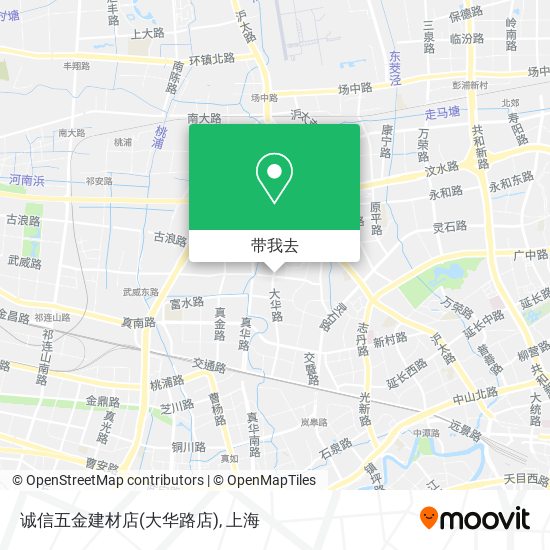 诚信五金建材店(大华路店)地图