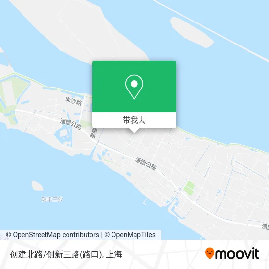 创建北路/创新三路(路口)地图